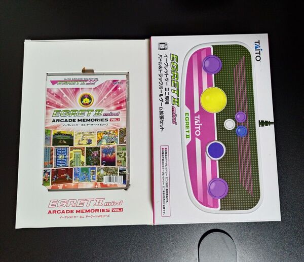 イーグレットツー ミニ専用パドル&トラックボールゲーム拡張セット + アーケードメモリーズVOL.1