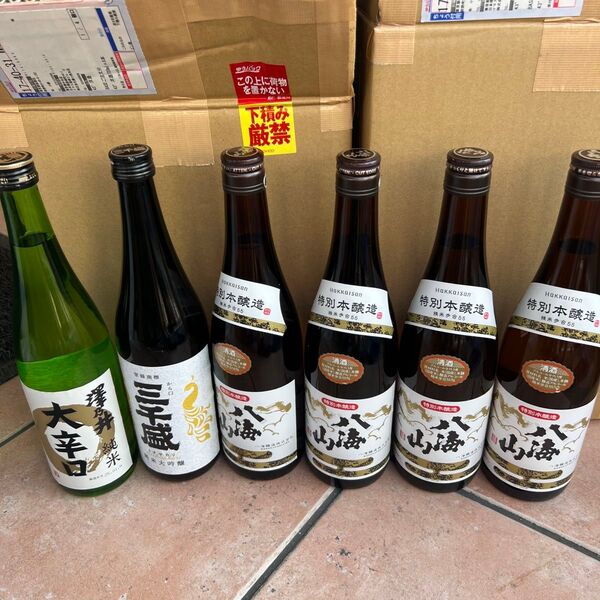 日本清酒6本720ml