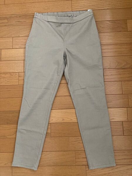 GU ストレッチ パンツ テーパード ベージュ XLサイズ