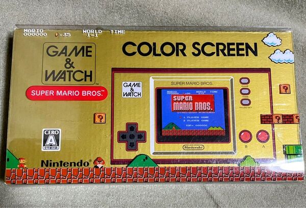 ニンテンドー GAME&WATCH ゲームアンドウォッチ スーパーマリオブラザーズ 本体 ゲームウォッチ