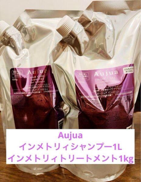 Aujuaインメトリィシャンプートリートメント1Lセット