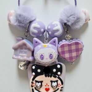 じゃらじゃらキーホルダーラブブ