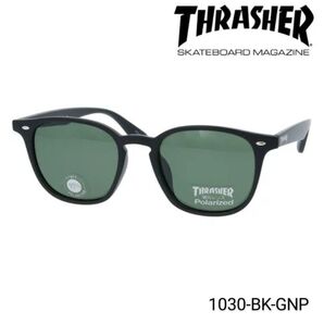 ☆【2025年継続モデル・新品】THRASHER スラッシャー JADE 偏光サングラス 男女兼用 1030-BK-GNP