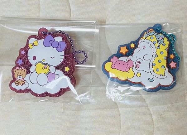 サンリオキャラクターズ ぷっくりラバマスグミ6 ハローキティとまるもふびより 2つセット