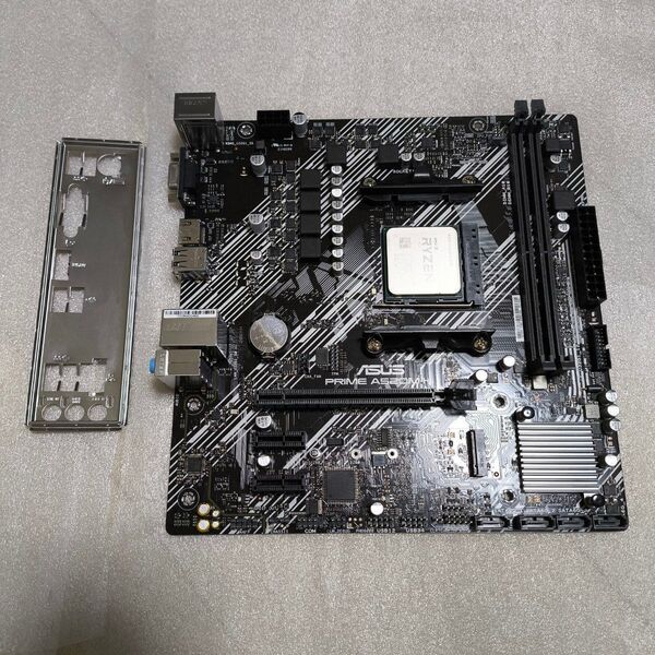 マザーボード (A520M) + CPU (Ryzen 5 3600) 2点セット