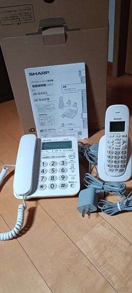 SHARP デジタルコードレス電話機 JD-G32CL