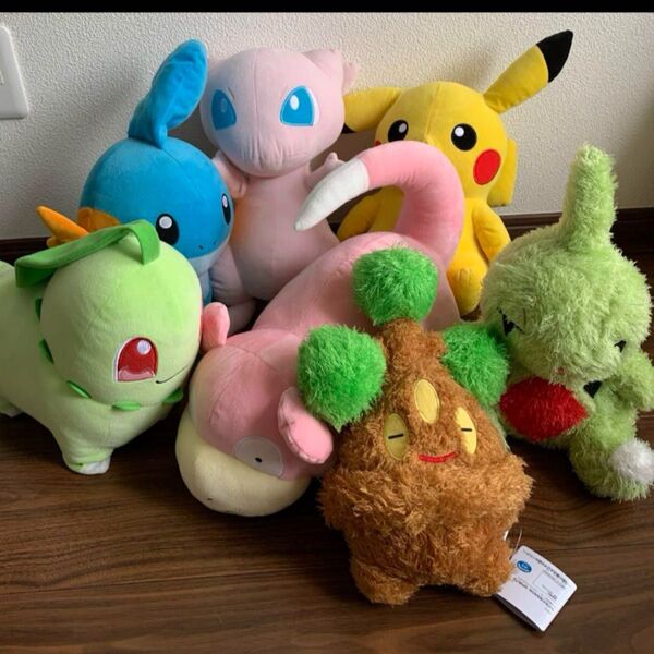 ポケモン めちゃもふぐっと ぬいぐるみ プライズ まとめ売り ピカチュウ ミュウ
