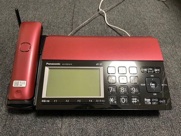 Panasonic KX-PZ910DL-R 電話FAX おたっくすす