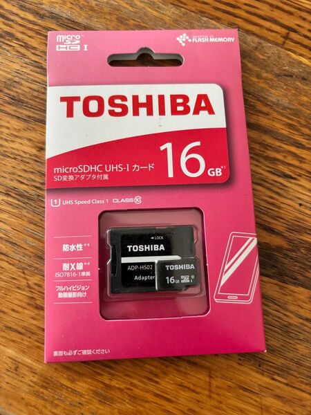 マイクロSDカード microSDカード TOSHIBA マイクロSDHCカード 東芝 新品未開封 16GB