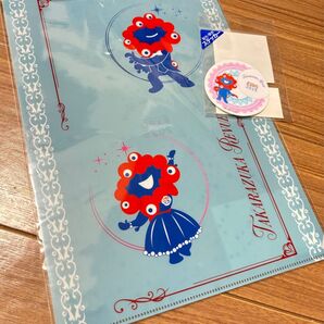 ミャクミャク 宝塚 クリアファイル ステッカー