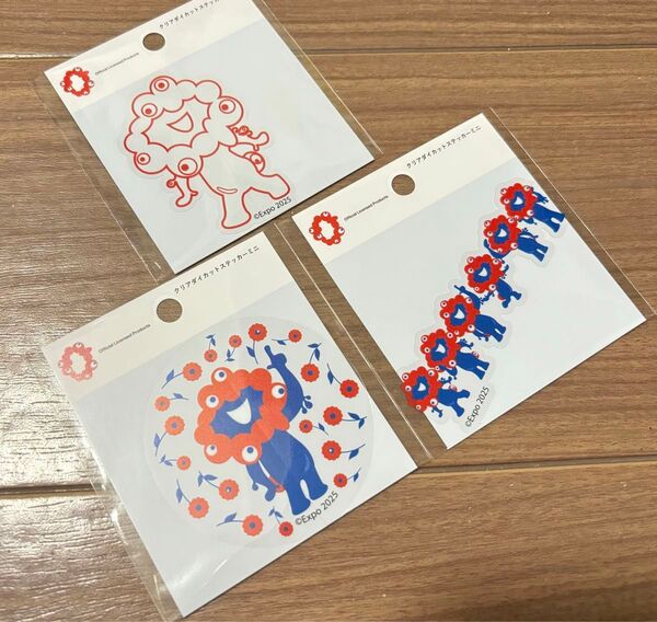 ミャクミャク ステッカー 2枚
