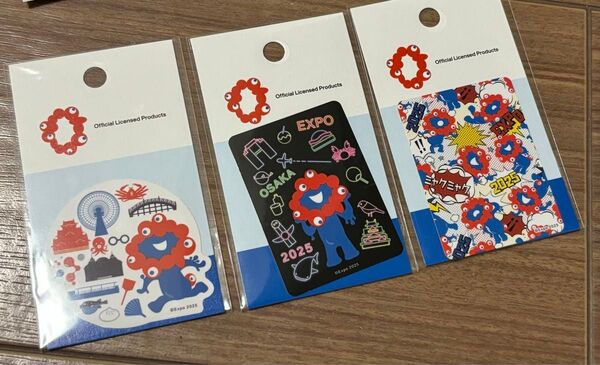 ミャクミャク ステッカー3枚