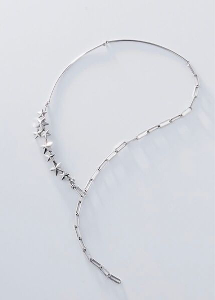 ADER.bijoux アデルビジュー スターモチーフネックレス 星型 シルバー ネックレス シルバー