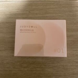 JUDYDOLL フィックスハイライトパクト #01 ストロベリーミルク