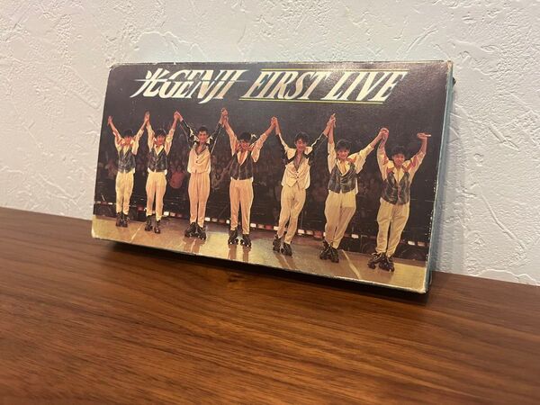 【値下げしました】光GENJI FIRST LIVE VHSビデオテープ