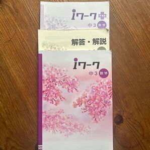アイワーク 中3 数学。書き込みなしです。人気の塾用参考書です。 iワーク 塾専用 アイワーク