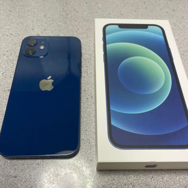 Apple iPhone12 blue 64GB SIMフリー 初期化済み