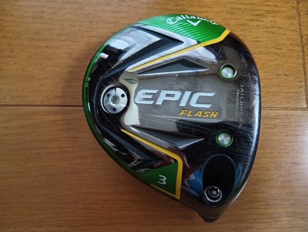 希少!【ヘッド単品】Callaway『EPIC FLASH』3W(15°)