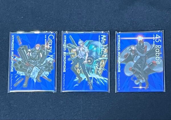 ヒプマイ スクエア缶バッジ MAD TRIGGER CREW コンプ 未開封