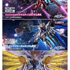 【3体セット】METAL ROBOT魂 ストライクフリーダム弐式 プラウドディフェンダー インフィニットジャスティス弐式 新品