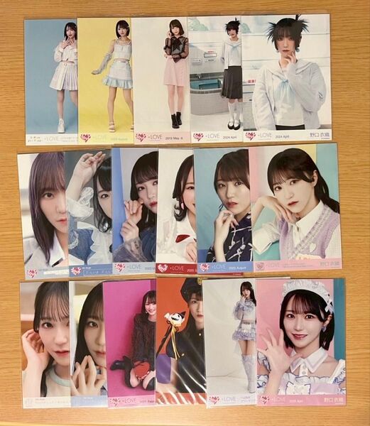 野口衣織 イコラブ 生写真 まとめ売り