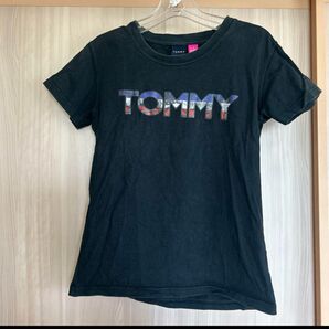 TOMMY HILFIGER ロゴTシャツ ブラック