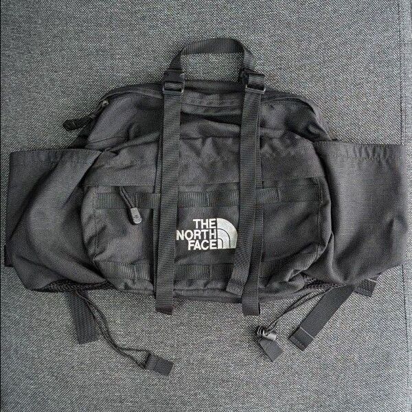 【美品】ザノースフェイス デイハイカーランバーパック スリングバッグ ブラック