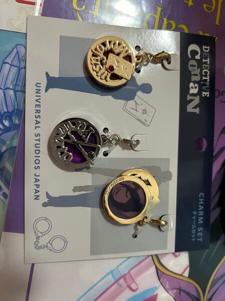 新品 USJ 名探偵コナン チャーム 長野県警 諸伏高明 大和勘助 上原由衣