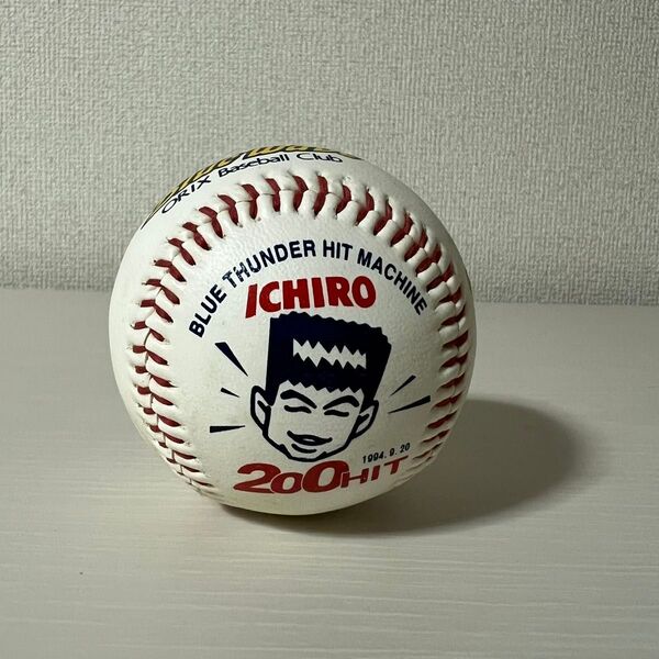 ICHIRO オリックスブルーウェーブ 200HIT サイン入り 記念ボール