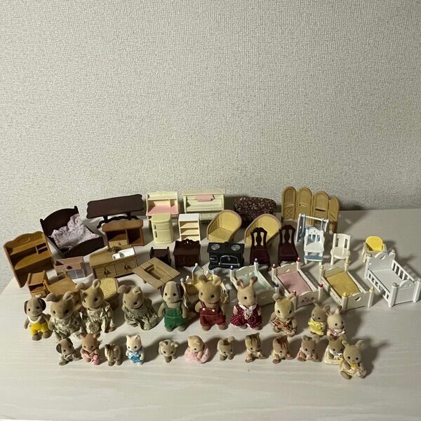 シルバニアファミリー まとめ売り 人形 小物 家具 お家 おもちゃ