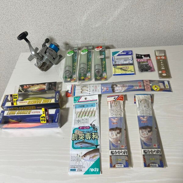 釣具 仕掛け 釣り針 仕掛け巻 パワーライト リール 海釣り