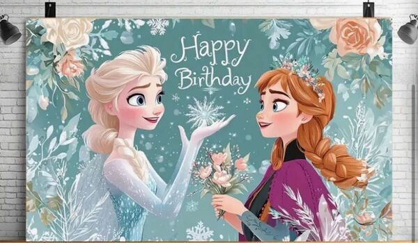アナと雪の女王 バースデータペストリー¥5000→¥4500誕生日パーティー