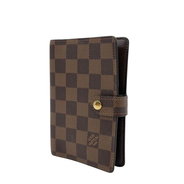LOUIS VUITTON ルイヴィトン 手帳カバー アジェンダPM ダミエ エベヌ R20700/※RFID(ICチップ)確認済