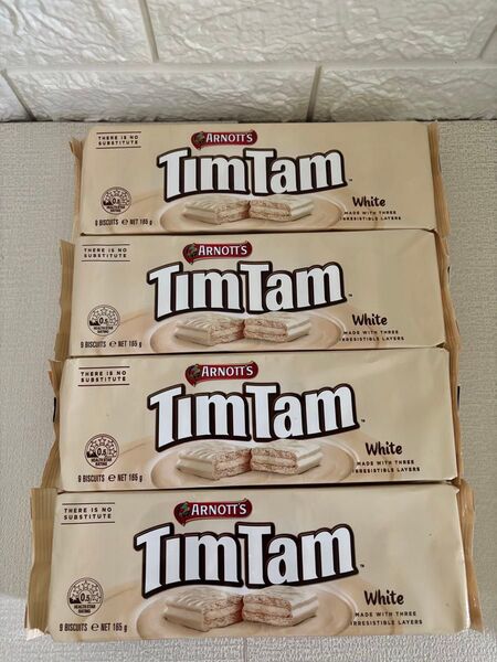TimTam ティムタム ホワイト 4個セット