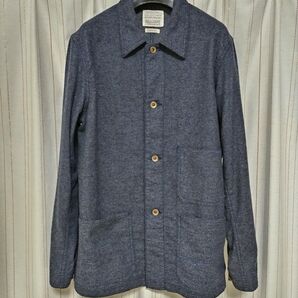 FULLCOUNT フルカウント カシミア ウール カバーオール CHORE JACKET チョアジャケット インディゴ 40 L