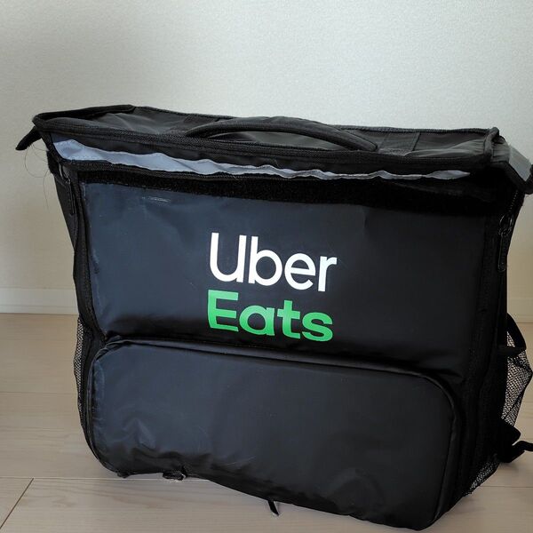ウーバーイーツ 配達バッグ Uber Eats デリバリーバッグ 保冷 保温 ブラック リュック 大容量