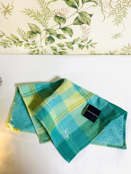 新品タグ付き バーバリー ハンカチ / BURBERRY タオルハンカチ