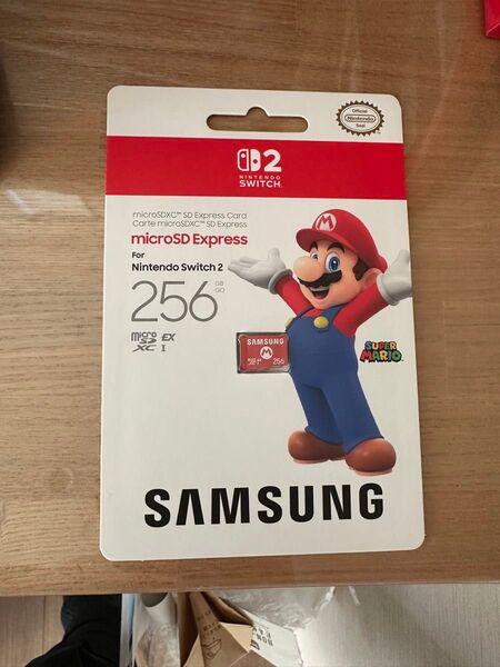 新品未開封 SAMSUNG microSD Express 256GB Switch2