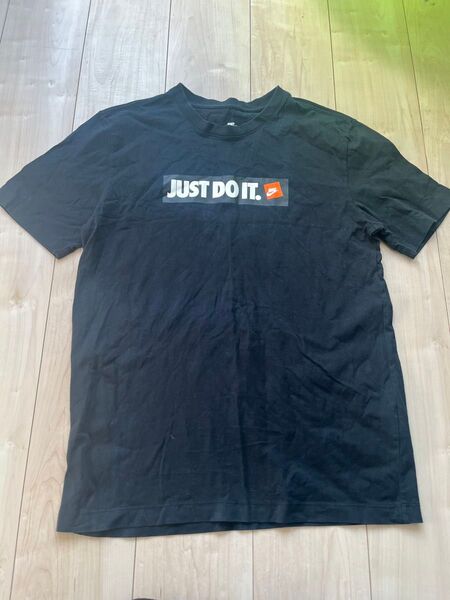 NIKE ナイキ 半袖Tシャツ 黒 バスケ サッカー Lサイズ ミニバス