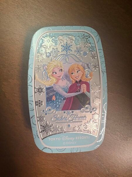 ディズニーリゾート アナ雪 缶