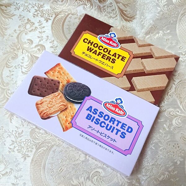 アソートビスケット チョコレート ウエハース 2箱セット