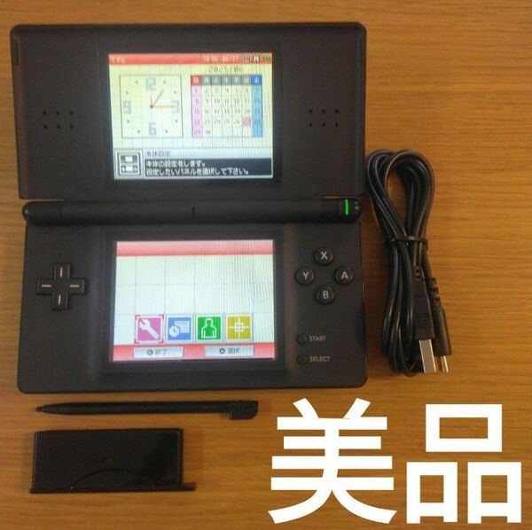 美品 ニンテンドー DS Lite DSライト 本体 ジェットブラック