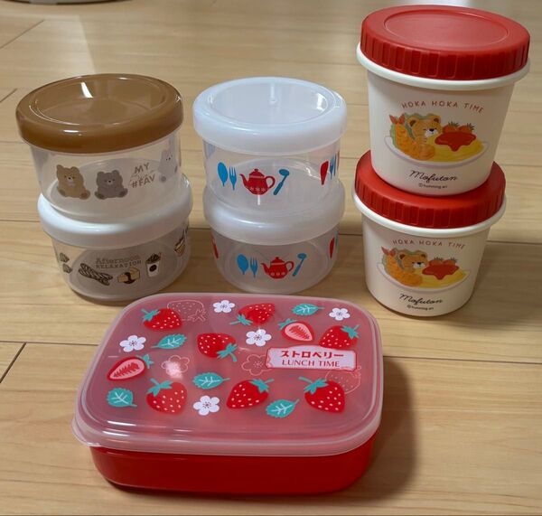 食品保存容器 お弁当箱 7点セット ランチボックス