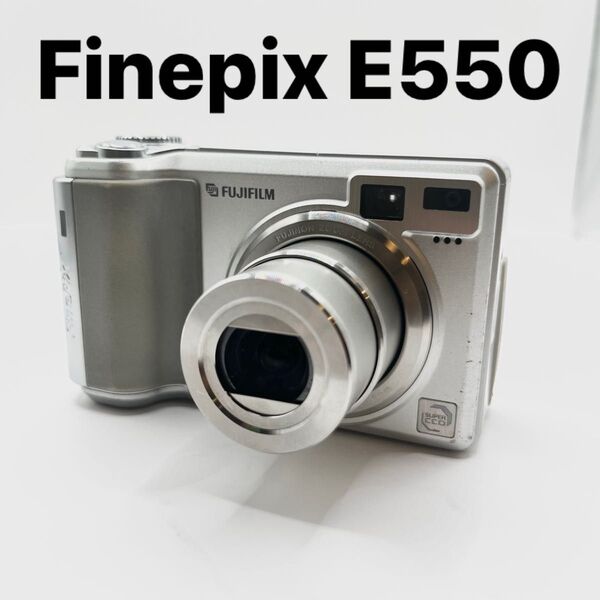 【動作品】Fujifilm FinePix E550 コンパクトデジタルカメラ