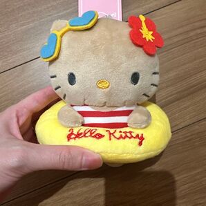 アベイル サンリオ キティ 日焼け マスコットチャーム 日焼けシリーズ
