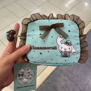 シナモン シナモロール サンリオ チョコミント ポーチ 完売