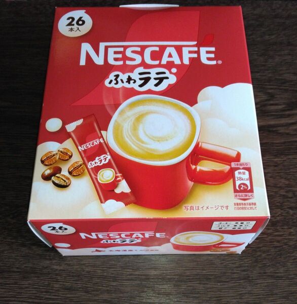 ふわラテ 26本 ネスカフェ スティック コーヒー インスタントコーヒー ふわらて フワラテ 賞味期限2026.06