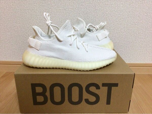 adidas YEEZY Boost 350 V2 "Cream White" 27cm