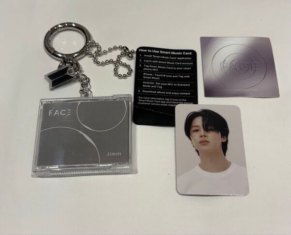 BTS FESTA CAPSULE ALBUM Butter ジミン FACE 新品未使用 ※QRに最初から折れ目有り
