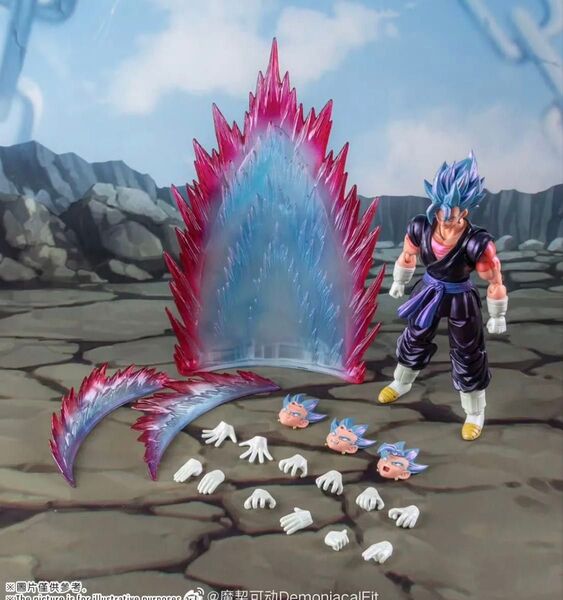 新品未開封 海外限定 S.H ドラゴンボール フィギュア 界王拳 ベジット